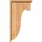 Ekena Millwork Del Monte Smooth Corbel w/Backplate, Western Red Cedar, 5 1/2"W x 14"D x 26"H COR06X14X26DEL01SWR - alternate 4